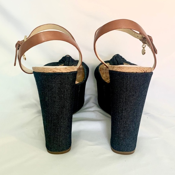 MK Denim Wedges - Picture 4 of 5